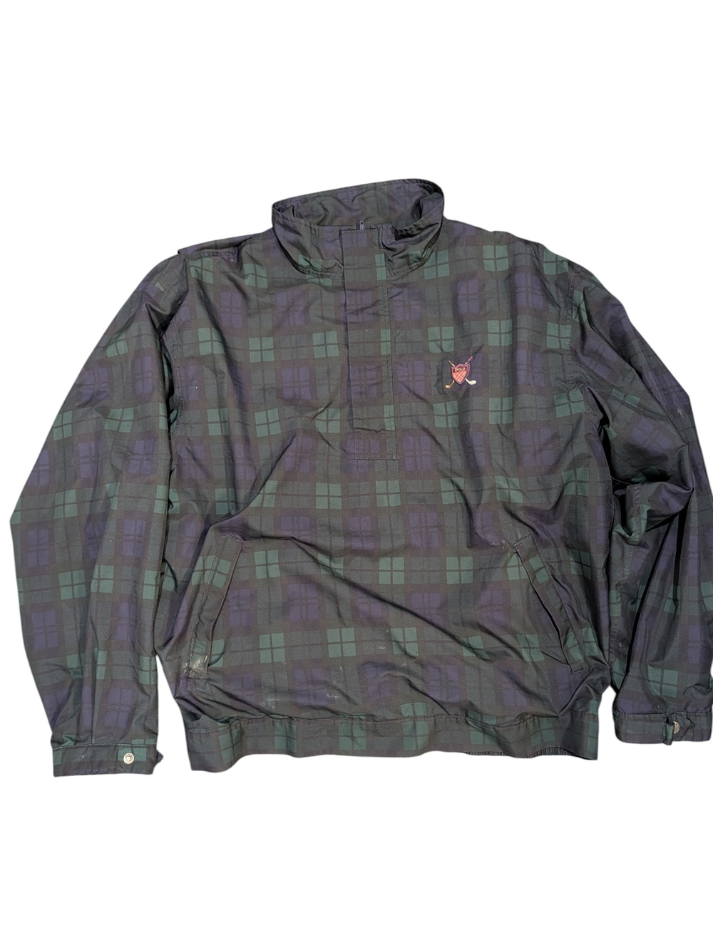 Vintage Polo Golf by Ralph Lauren men’s pullover windbreaker size XL Preppy